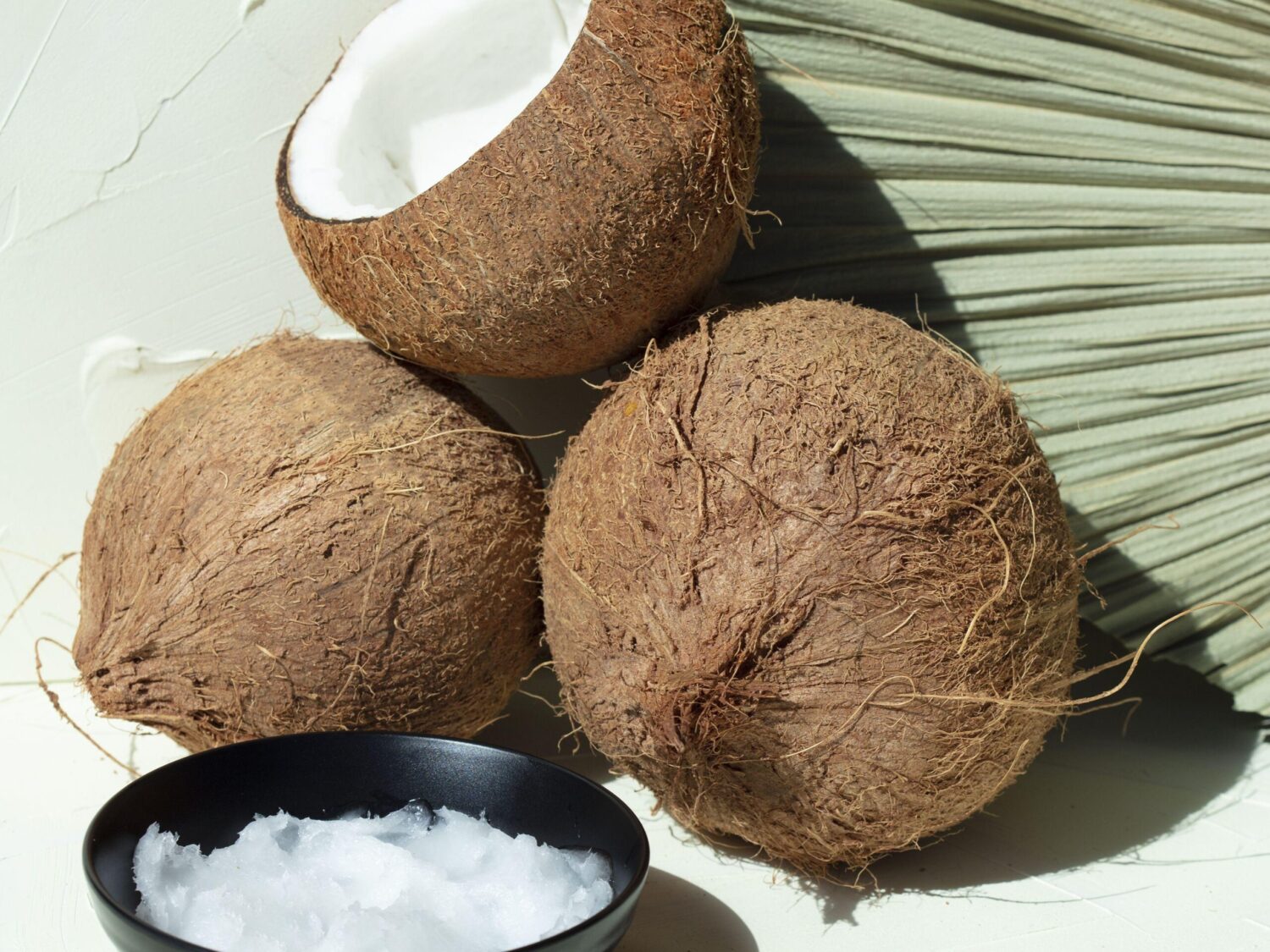 Coconut oil against hair loss!