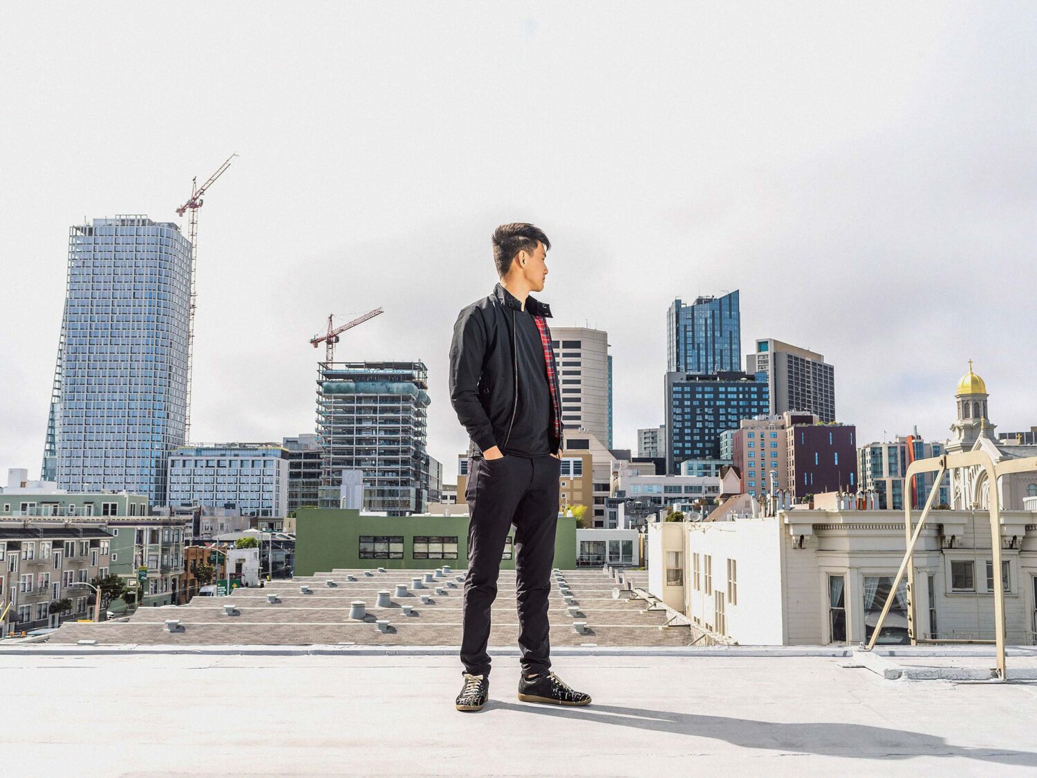 The world’s youngest billionaire is investigating the damage from Russian bombs in Ukraine