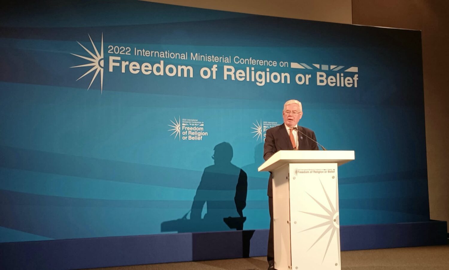 “The EU works closely with all actors to promote FoRB”, said Gilmore, EU SR for Human Rights