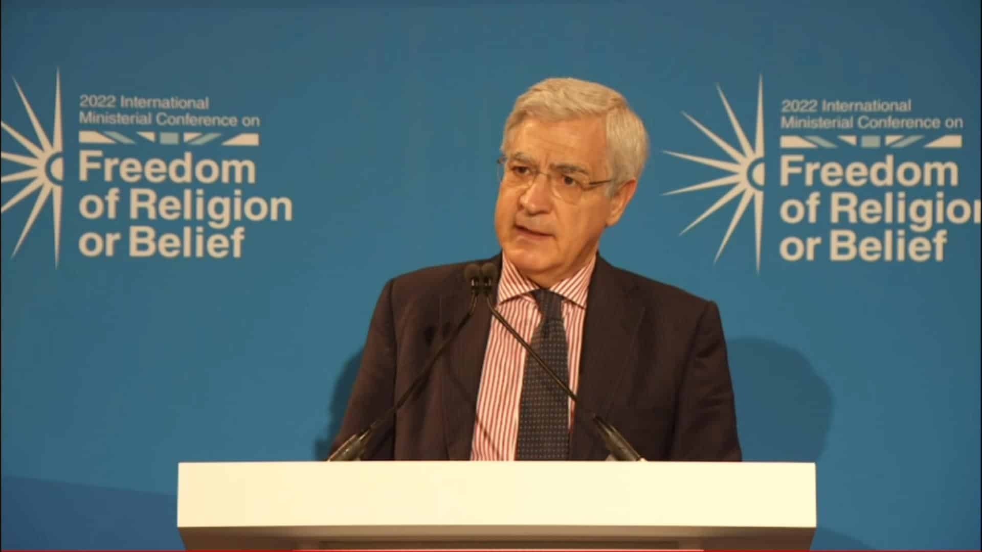 PREMIERE: Italy on Freedom of Religion: “not only a moral or legal obligation”