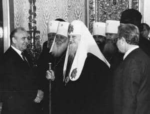 Religious leaders in Russia expressed condolences over the death of Mikhail Gorbachev