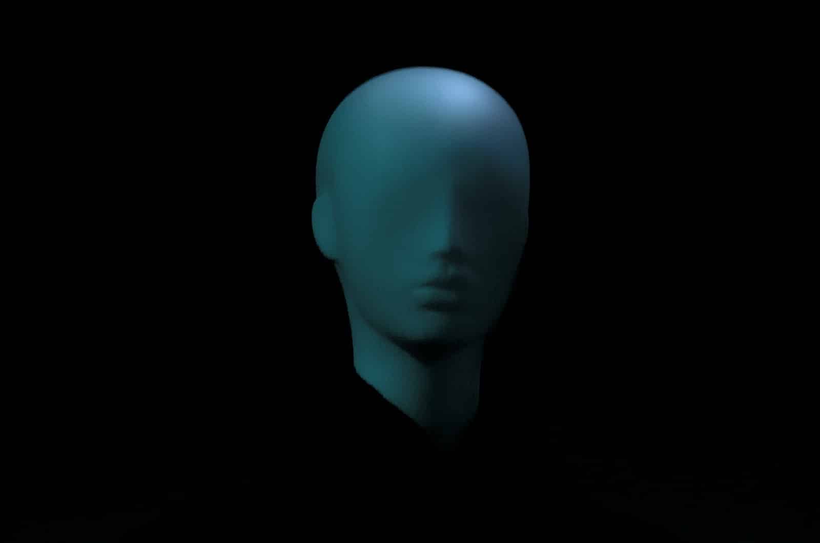 hereditary blindness - head bust form