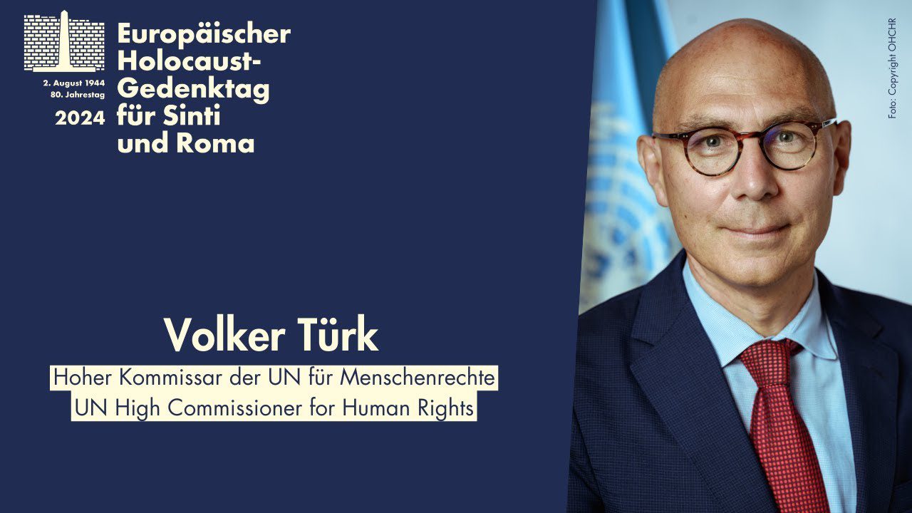 Volker Türk | European Holocaust Memorial Day for Sinti and Roma 2024