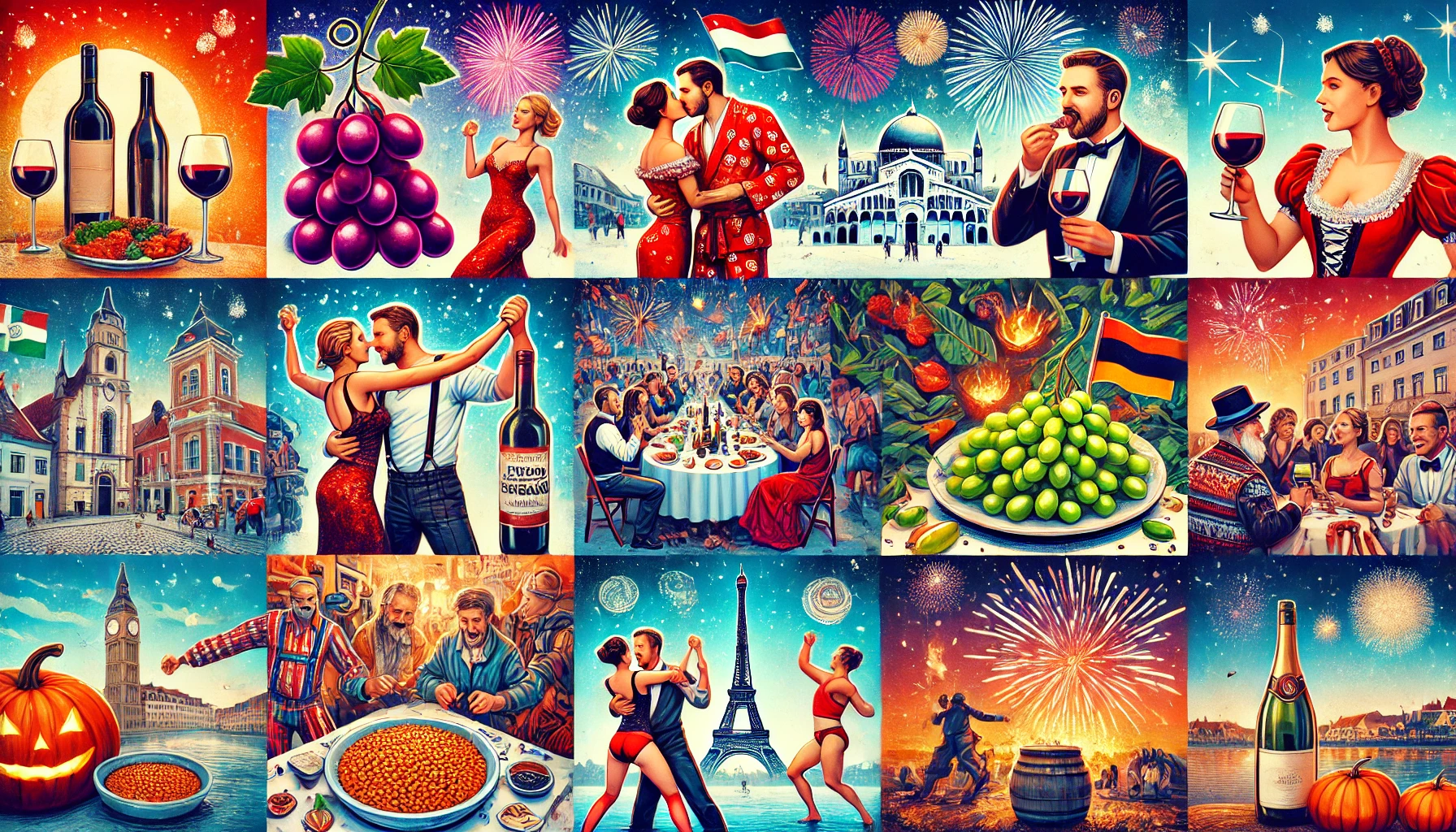 As Midnight Strikes: Europe’s Diverse New Year’s Celebration and Traditions