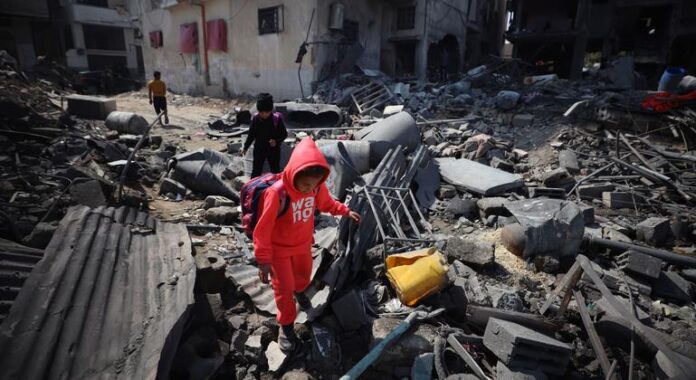 Exhausted Gazans wake from another night of Israeli bombing: UN aid teams