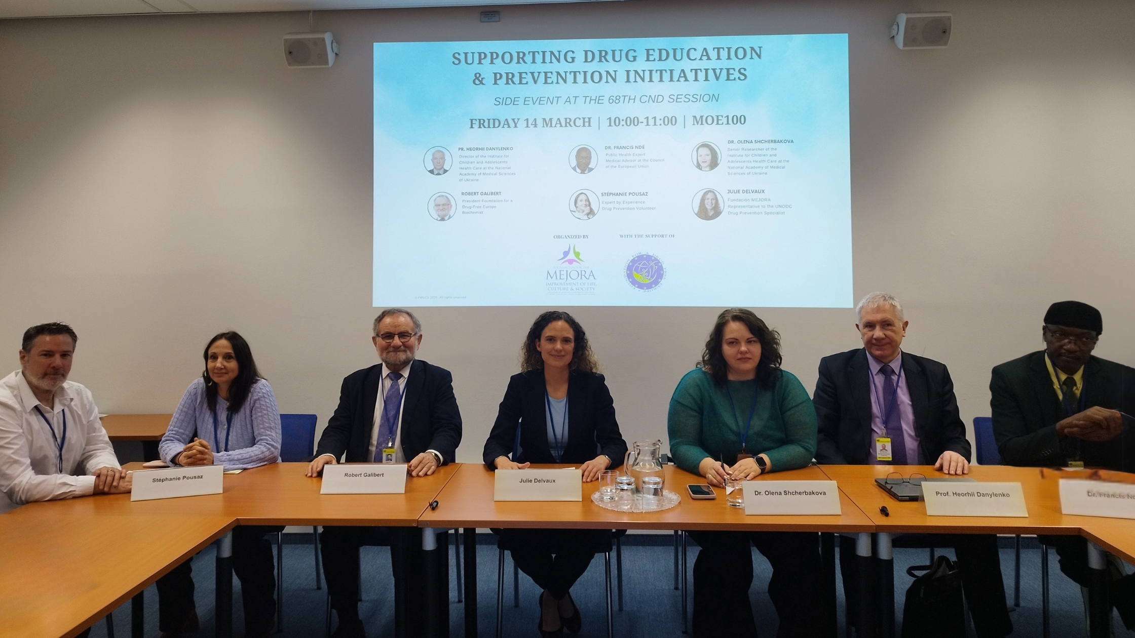 Experts Warn Against the Dangers of Cannabis & Synthetic Drugs at UNODC CND68 in Vienna