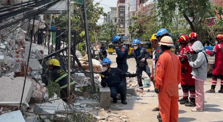 Myanmar earthquake latest: entire communities flattened, aid teams say