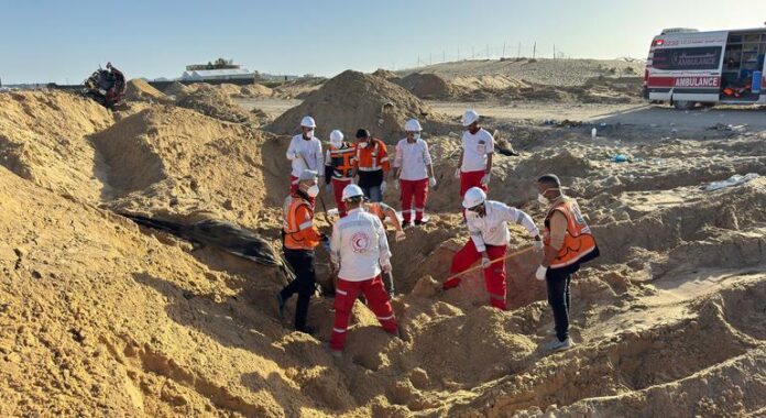 Gaza aid worker killings: One humanitarian still missing in mass grave