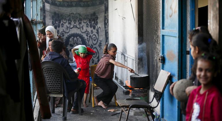 Gaza: Search for food puts lives on the line