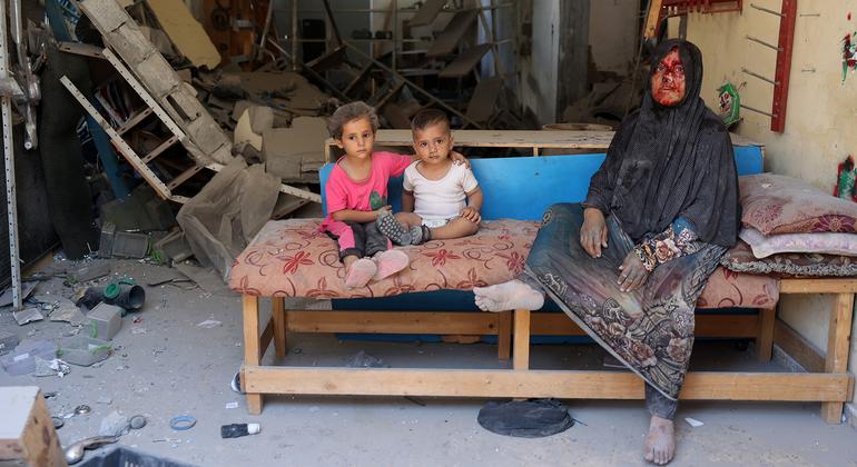 ‘Our kids cry for food’: Most Gaza families survive on one meal a day