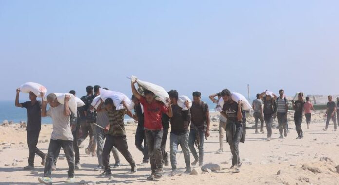 Gaza: As aid trucks enter, videos of Israeli hostages and attack on Red Crescent staffers spark outrage