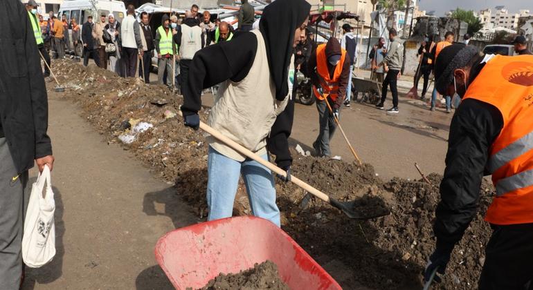 Restoring dignity to Gaza: the cleanup begins