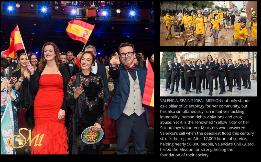 Scientology Valencia Mission Highlights Volunteer Humanitarian Work in La Llum