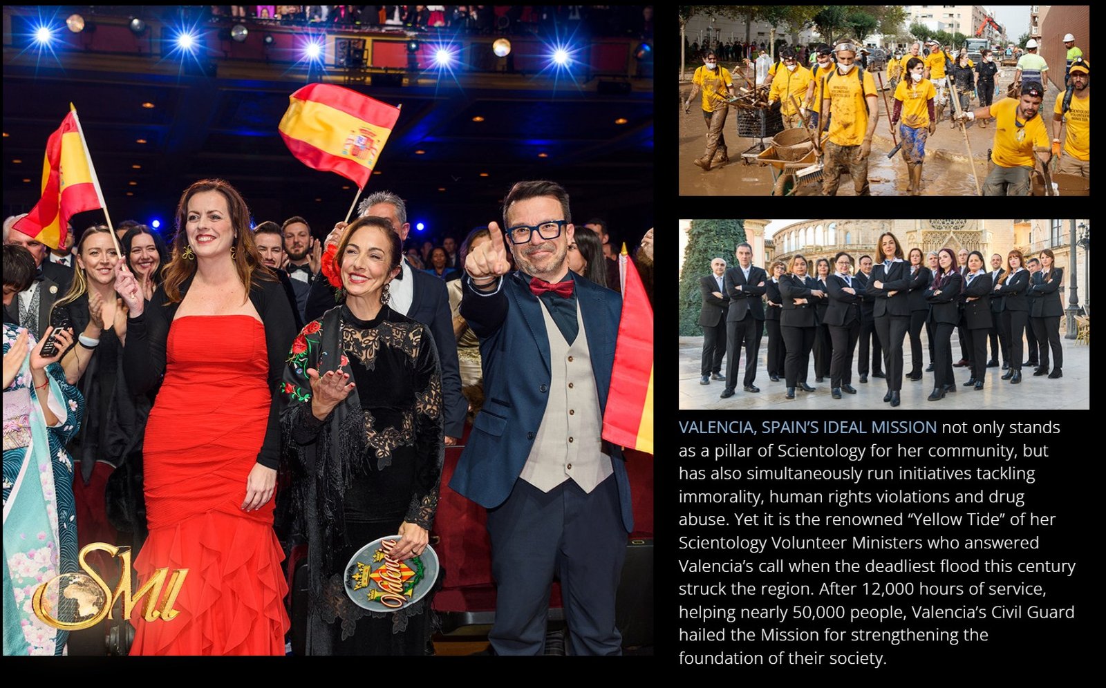 Scientology Valencia Mission Highlights Volunteer Humanitarian Work in La Llum