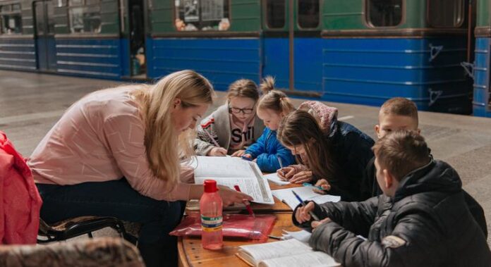 Four years of war in Ukraine: Childhood has ‘moved underground’, displacement continues – UN humanitarians