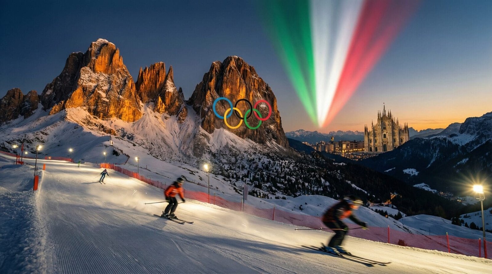 Alpine splendor meets urban grandeur: Milan-Cortina Games ignite Italian Olympic winter