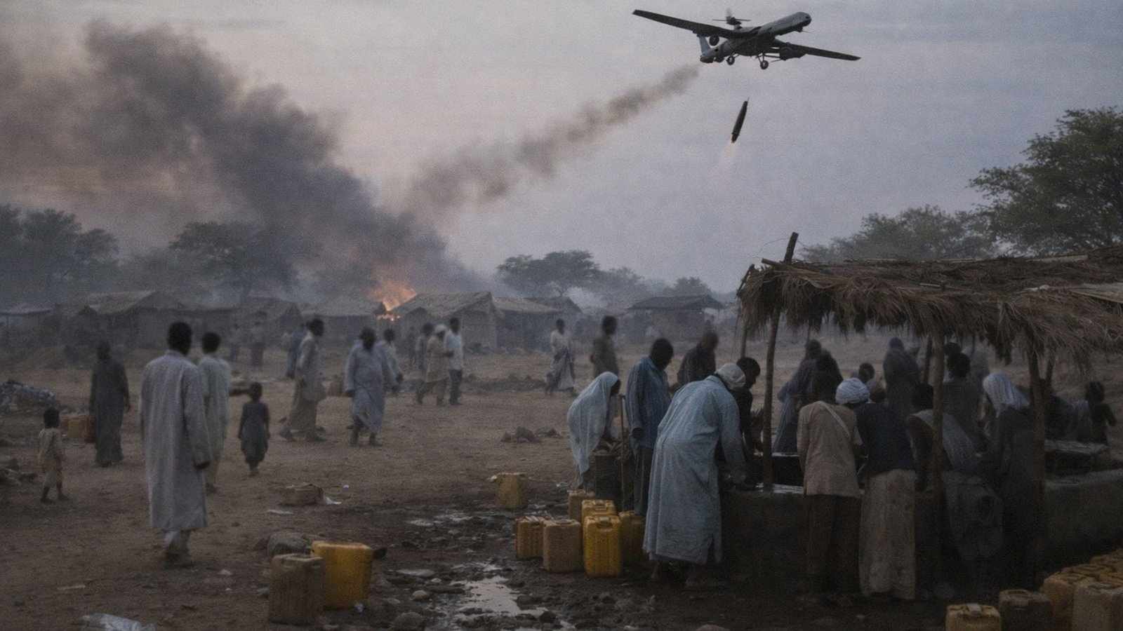Sudan: SAF drones target civilians despite claims they are protecting the population