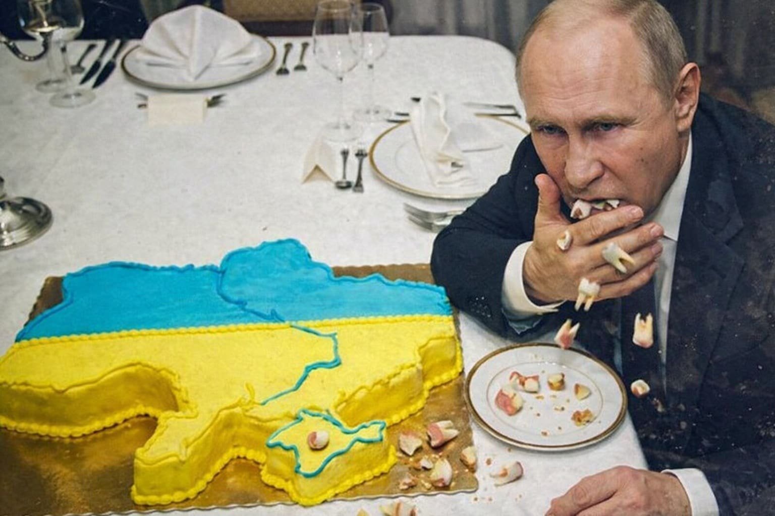 Ukraine – Putin has been losing his teeth over Ukraine for 4 years. A commemoration in Brussels