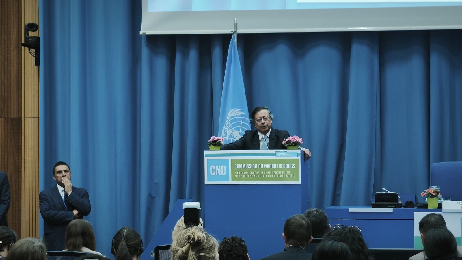 In Vienna, at UNODC, Petro calls for a smarter anti-drug strategy