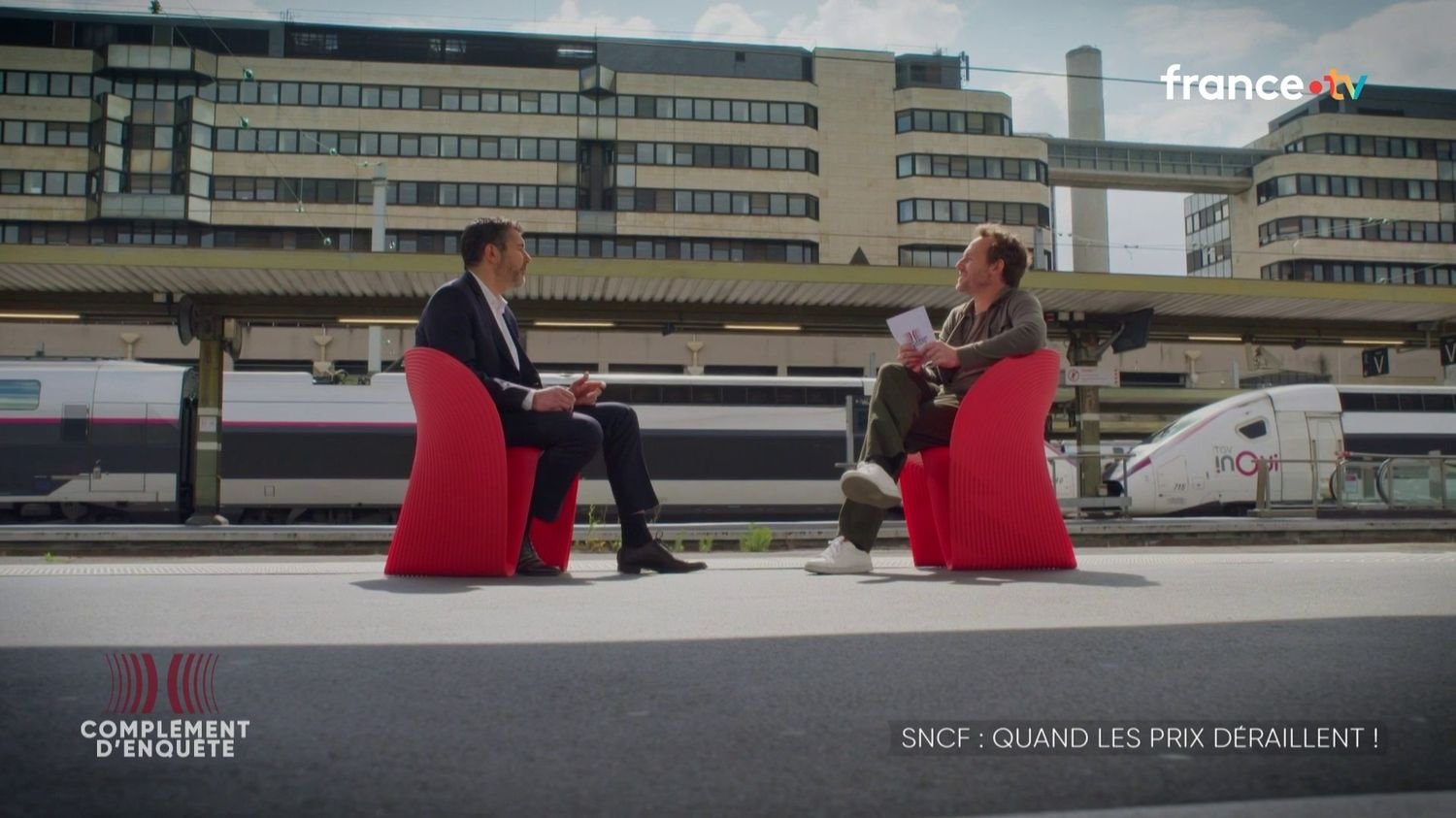VIDEO. In the red armchairs of “Additional investigation”: Fabrice Toledano, marketing director of Trenitalia France