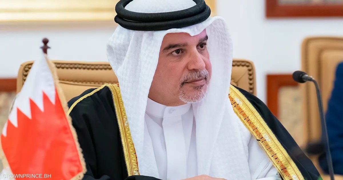 ولي عهد البحرين: اعتداءات إيران تستدعي اتخاذ مواقف حازمة