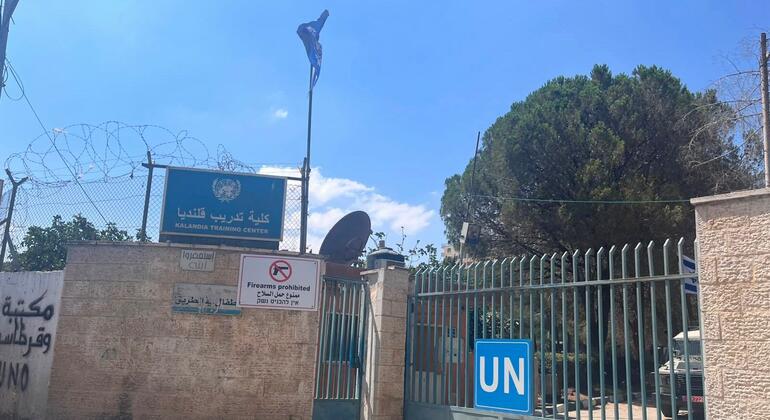 After Israeli seizure of Kalandia training centre, UNRWA warns of impact on youth