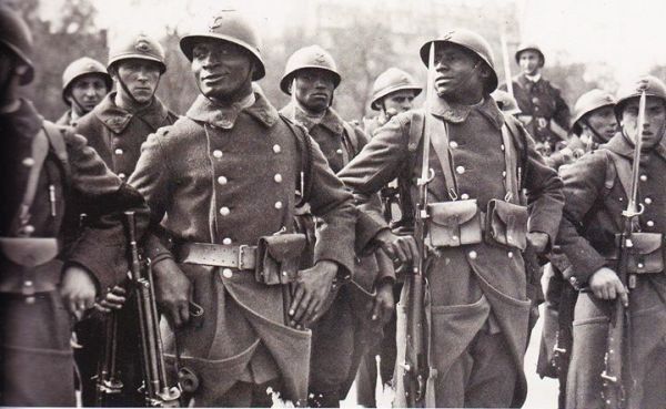Senegalese soldiers in French service, First World War era