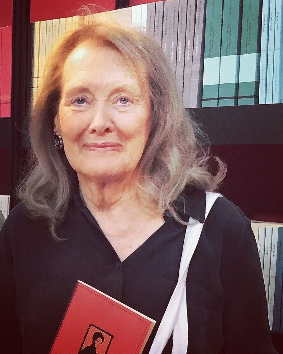 Annie Ernaux at the Turin book fair