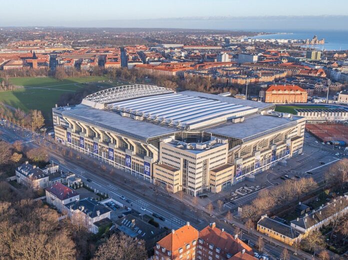 Parken Stadium in Copenhagen