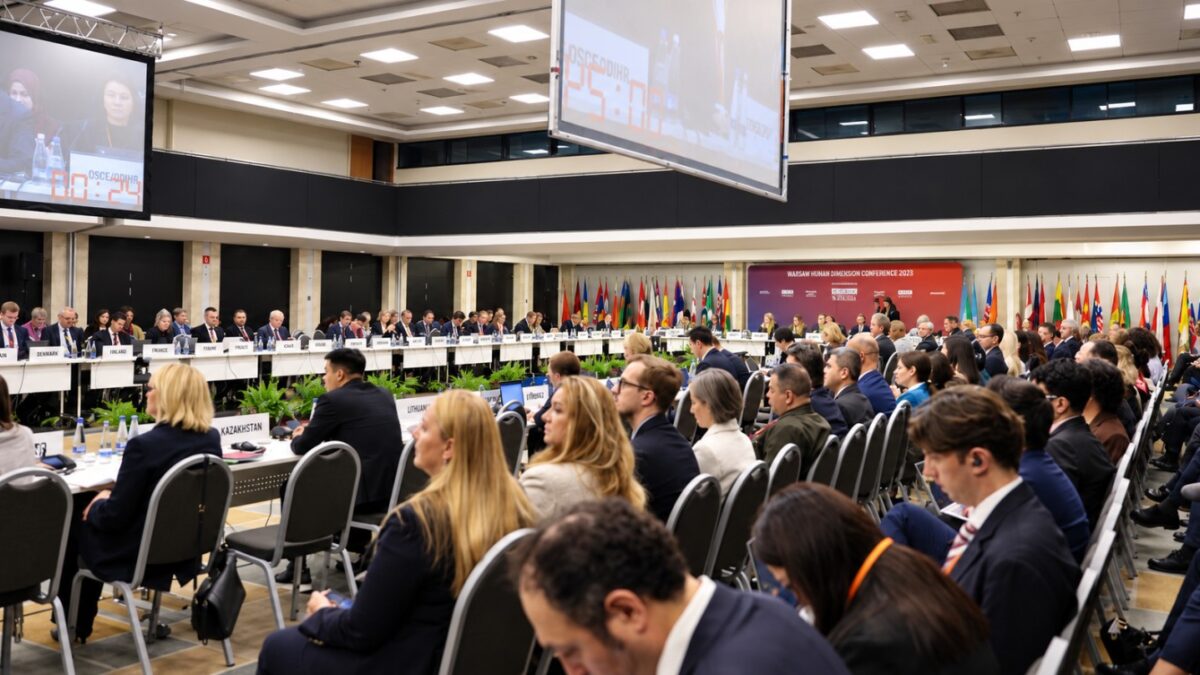Where Differences Can Be Heard: Fundamental Freedoms Debated at OSCE Warsaw